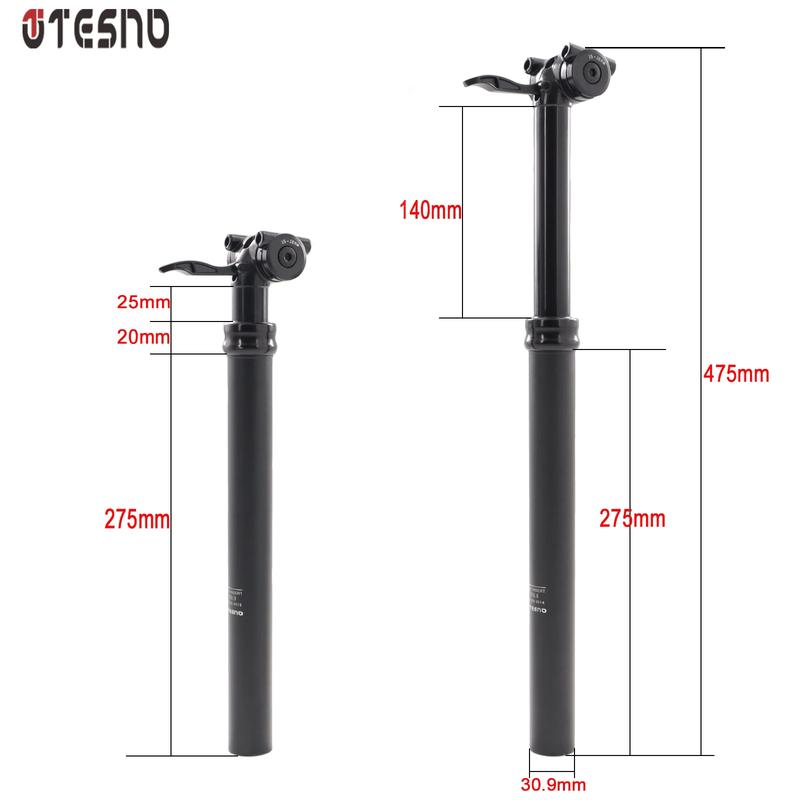 Image from c_Cycling/c_Bike Parts and Accessories/c_Dropper Posts/Tesno-Dropper-Post-309-mm-and-316mm-with-Built-in-Activation-Switch-140mm-Drop/